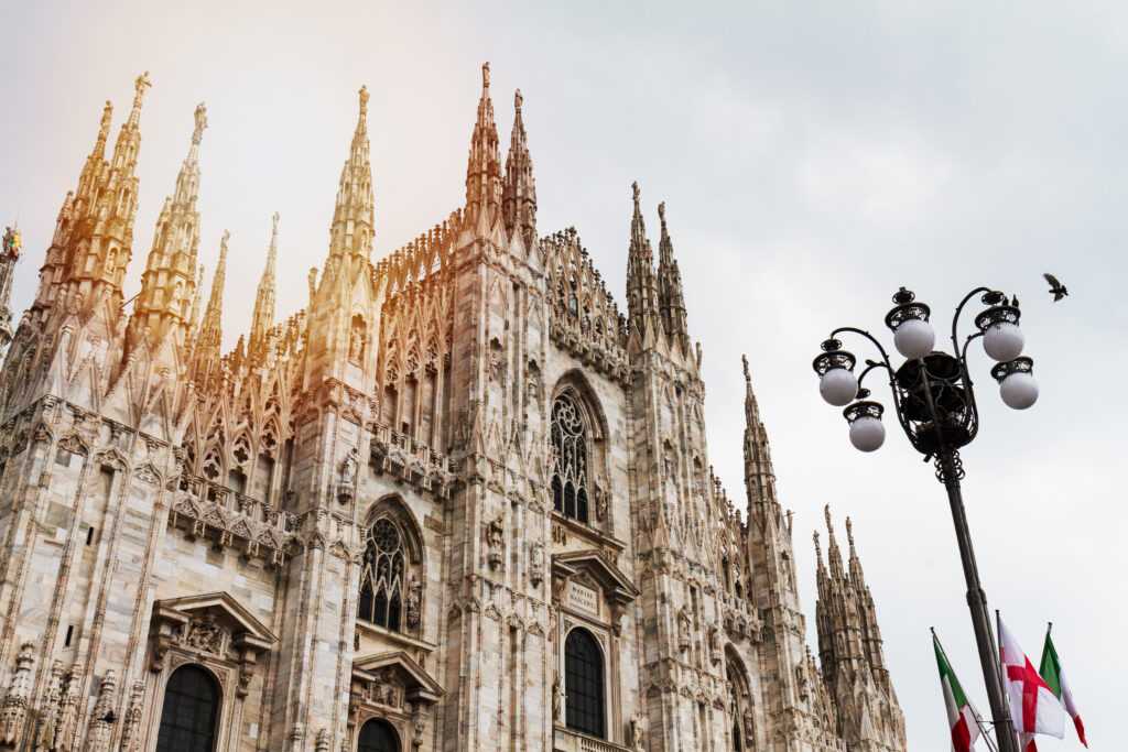Panoramic view of Milan - Top cities for business
